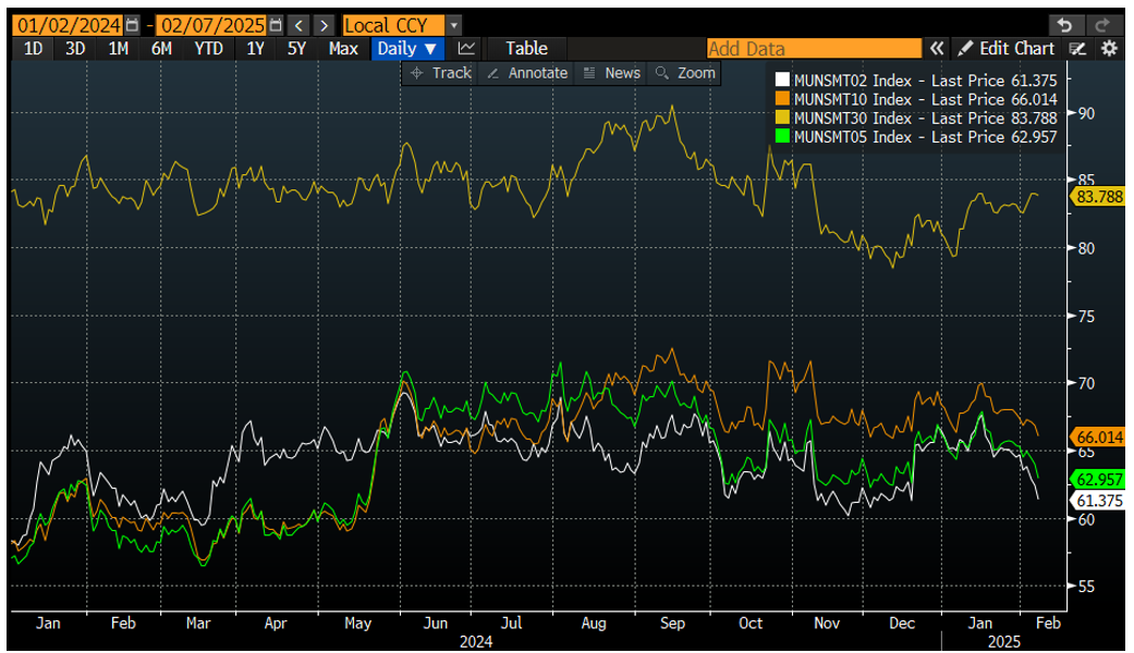 2-30 Year Muni Index February 10 2025