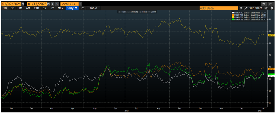 2-30 Year Muni Index January 21 2025